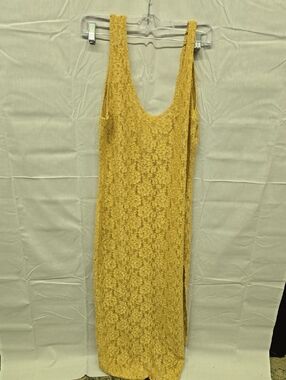 Victoria Secret Maxi Slip Dress Gold Label Size Large